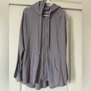 Calvin Klein Lavender Zip Up Hoodie